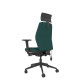 Solo Medium Back Chair Small Seat with Headrest